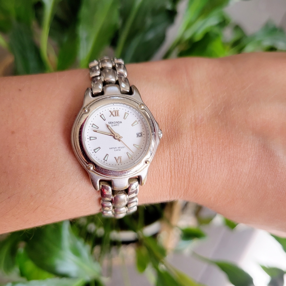 Sekonda Silver Quartz Classic Roman Numerals Watch
